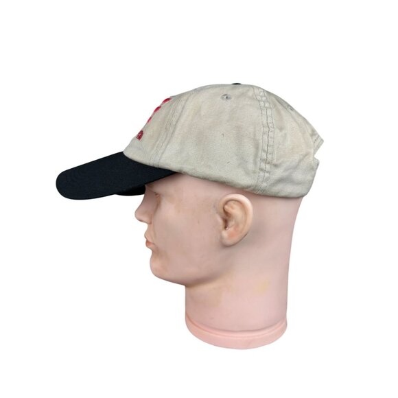 Big X Baseball Cap Men One Size Strapback Patriotic USA Flag Heart Embroidery - Picture 7 of 13